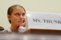 „Probuďte se,“ pustila se copatá Greta (16) do zákonodárců. A rýpla si do Trumpa