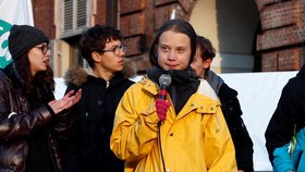 Švédská klimatická aktivistka Greta Thunbergová (16)