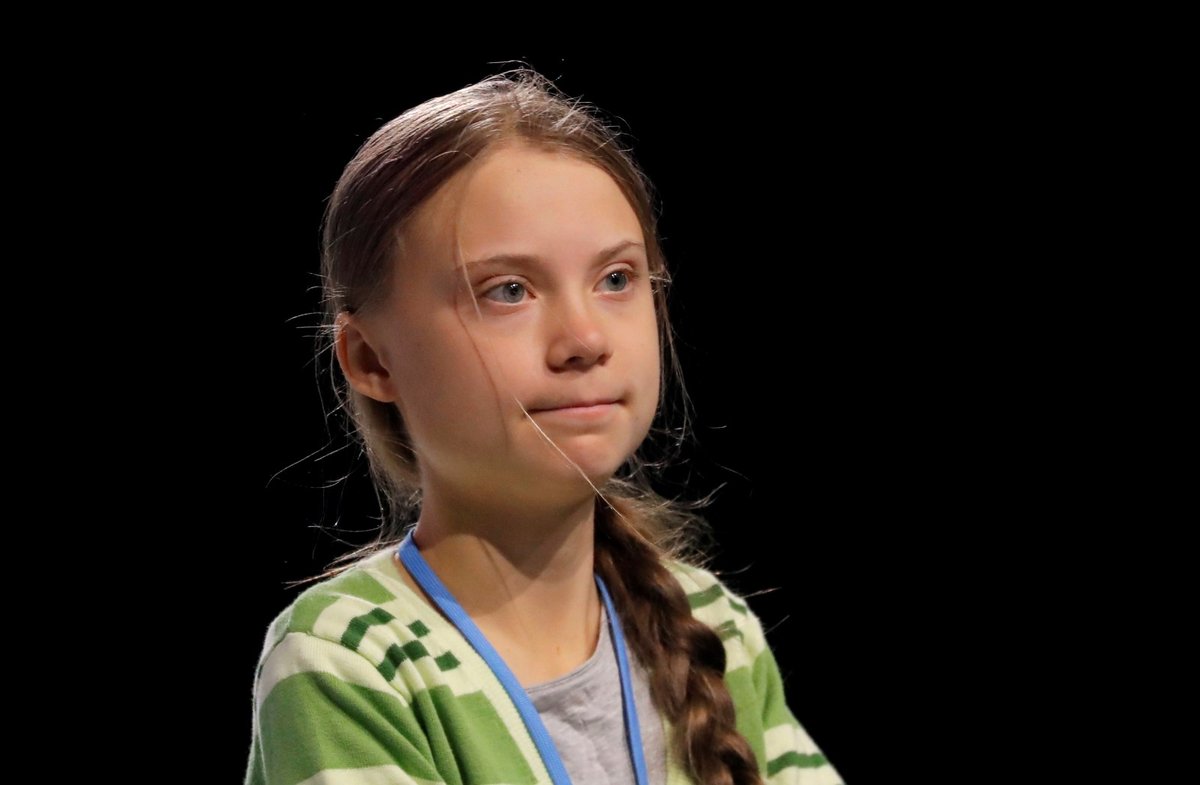 Švédská klimatická aktivistka Greta Thunbergová (16)