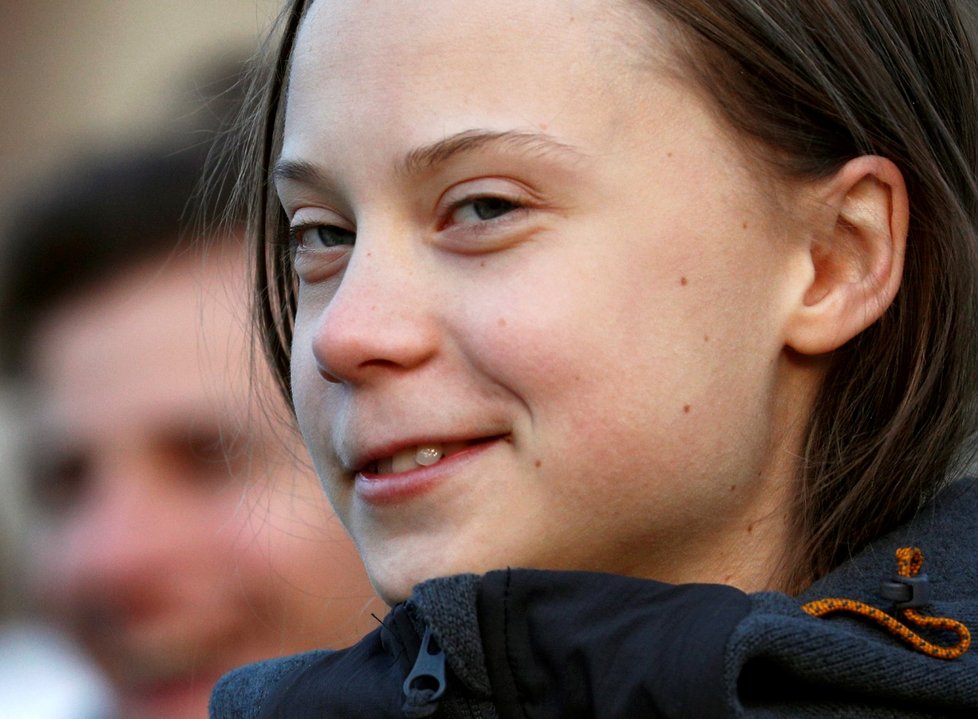 Švédská klimatická aktivistka Greta Thunberg (16)