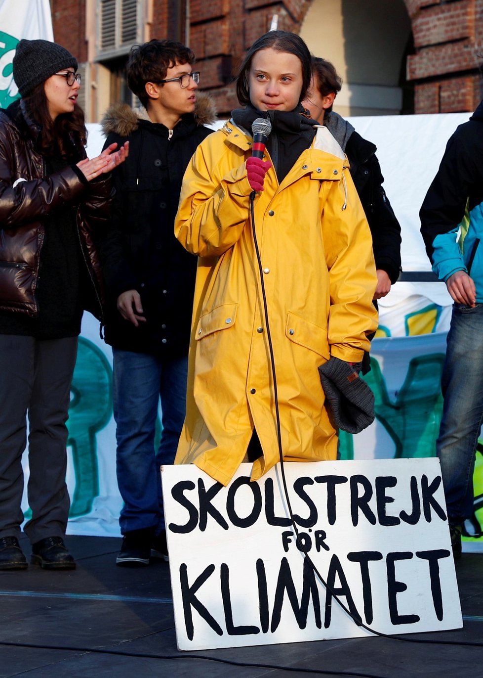 Švédská klimatická aktivistka Greta Thunbergová (16)