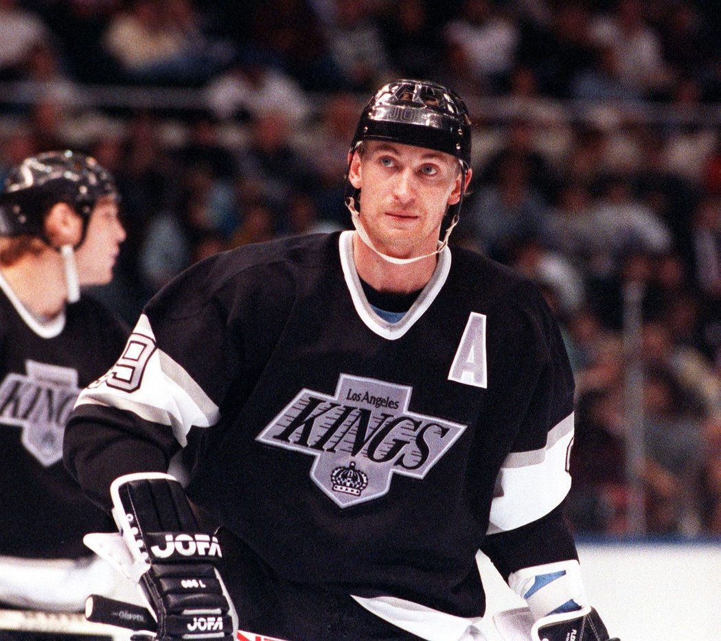 Kanadská hokejová legenda a nejproduktivnější hráč historie NHL Wayne Gretzky