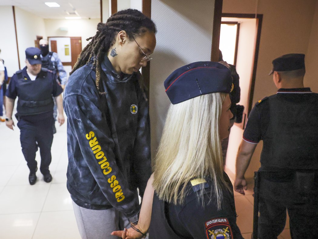 Grinerová dostala od ruského soudu trest 9 let vězení za pašování drog