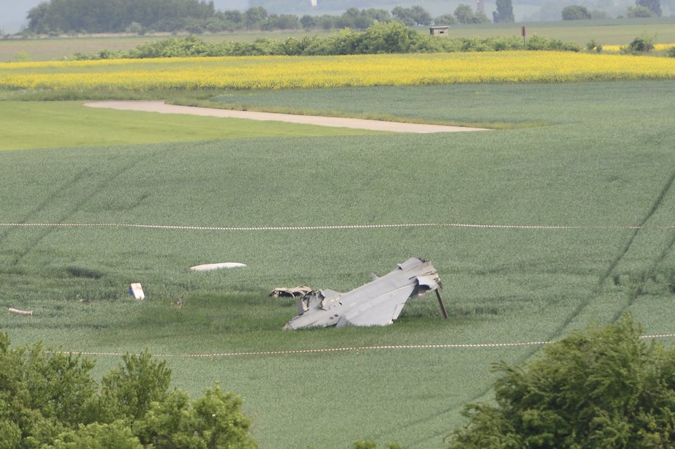 Gripen vyjel z dráhy.