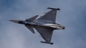 Gripen ve službách maďarského letectva (2022).