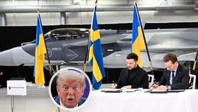 Ukrajina nechce F-16 i kvůli Trumpovi, dá přednost gripenům.