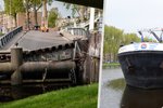 Cisternová loď poničila most v Nizozemském městě, kapitán neměl dostatečné schopnosti k řízení lodi