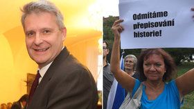 Poslanec Grospič odmítl, stejně jako exposlankyně Marta Semelová (oba KSČM), že vpád sovětských vojsk byla okupace.