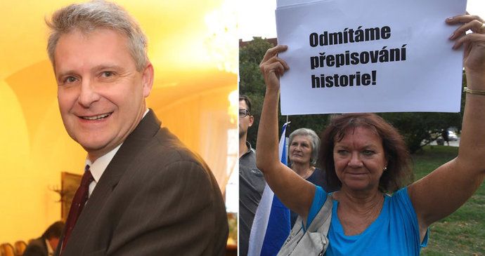 Poslanec Grospič odmítl, stejně jako exposlankyně Marta Semelová (oba KSČM), že vpád sovětských vojsk byla okupace.