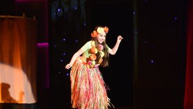 Havajská tanečnice - Ani exotické tance nejsou mladé Grossové cizí.