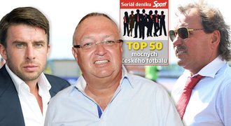 TOP 50 mocných ve fotbale: Košťál posílil, Horník slábne, přibyl Grygera