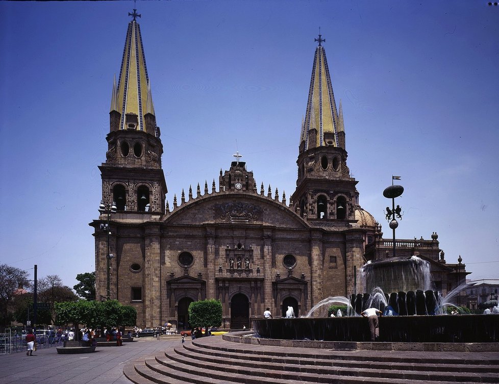 Katedrála Guadalajara v Mexiku