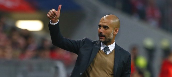 Trenér Bayernu Mnichov Pep Guardiola by mohl od příští sezona převzít Manchester City
