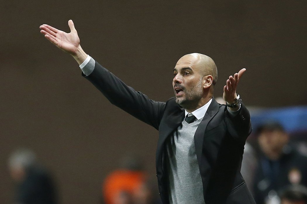 Trenér Manchesteru City Pep Guardiola byl po vypadnutí z Ligy mistrů logicky hodně naštvaný