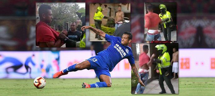 Kolumbijský fotbalista Fredy Guarin má po fyzickém napadení svých rodičů pořádný malér.