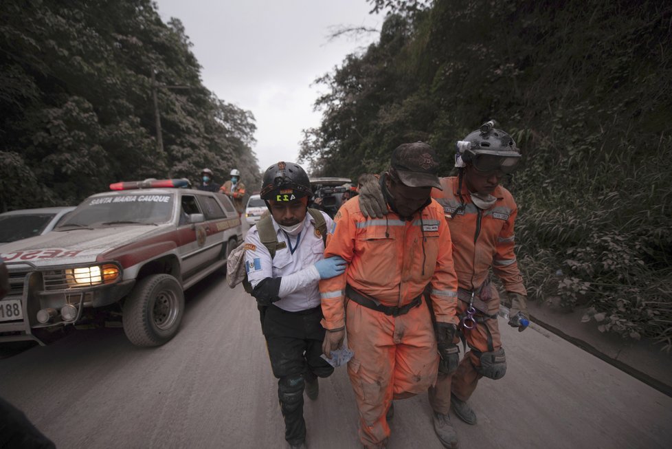 V Guatemale došlo k erupci sopky Volcán de Fuego, tisíce lidí byly evakuovány.