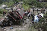 Silniční nehoda v Guatemale (ilustrační foto)