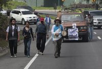 Hladovkář z Guatemaly ušel 200 kilometrů: Protestoval proti vládě