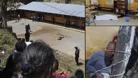 Brutální vražda v guatemalské škole vyvolala brutální lynčování vraha a dalších kriminálníků