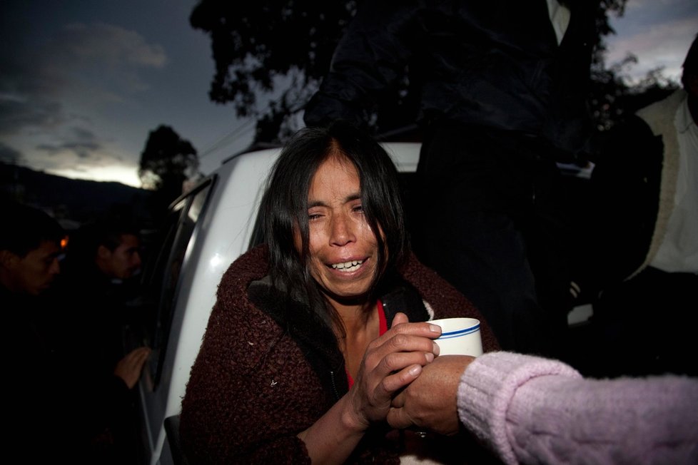 Smutek nad obětmi guatemalského zemětřesení