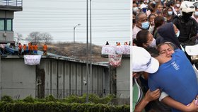 Při nepokojích v ekvádorské věznici ve městě Guayaquil zahynulo 68 trestanců.