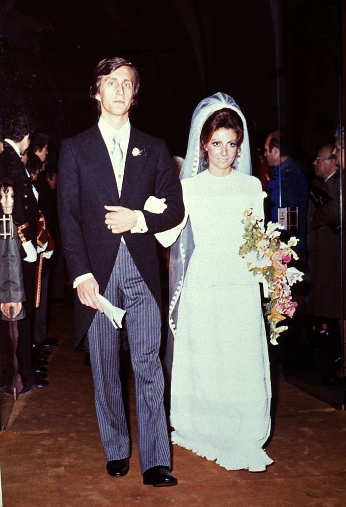 Patrizia Reggiani a Maurizio Gucci si své ano řekli v roce 1972. Jejich manželství se rozpadlo o 13 let později.