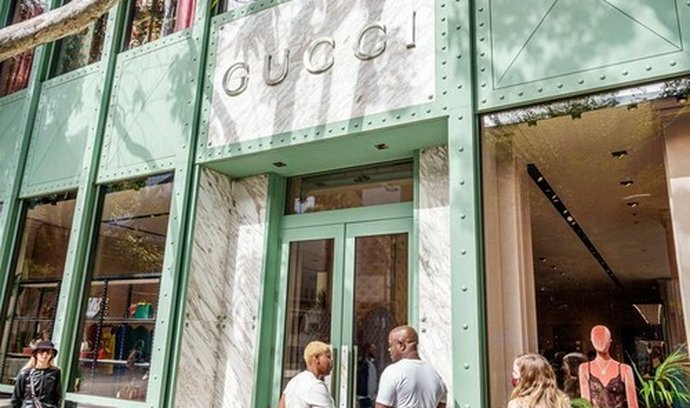 Prodejna Gucci v Miami