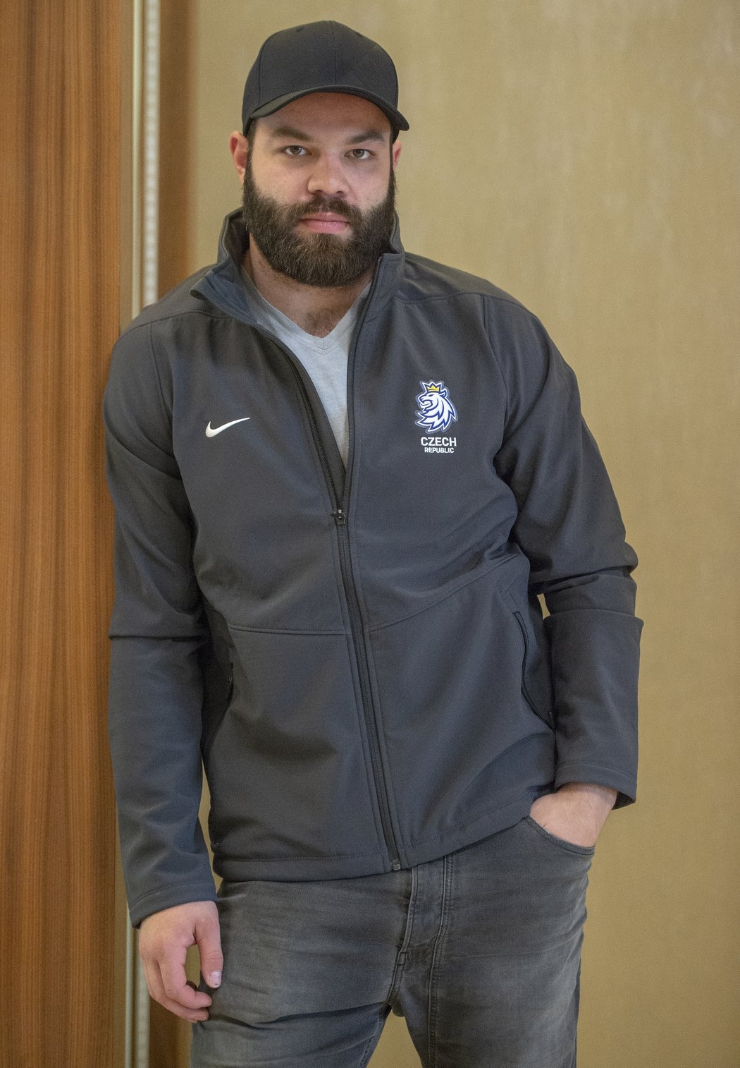 Radko Gudas na mistrovství světa v Bratislavě 2019