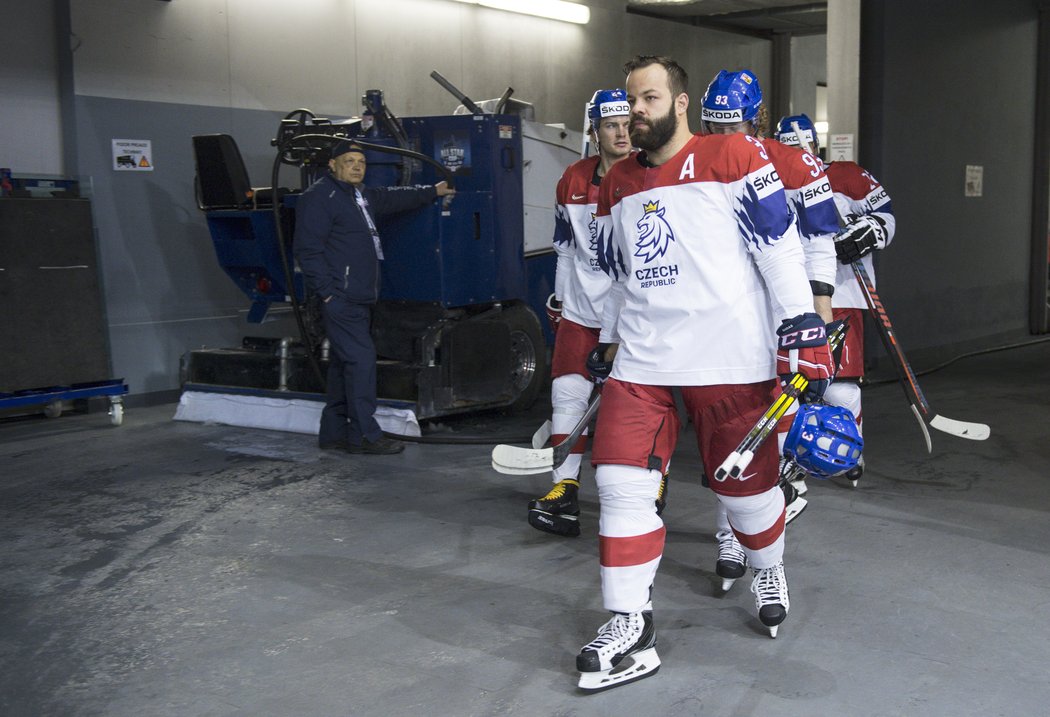 Obránce Radko Gudas na MS v Bratislavě 2019