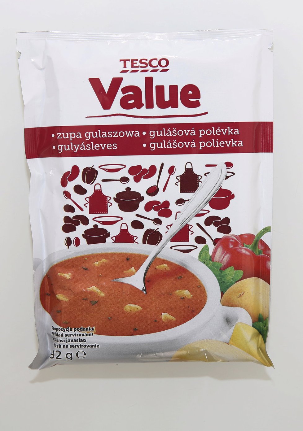 Tesco Value Gulášová polévka