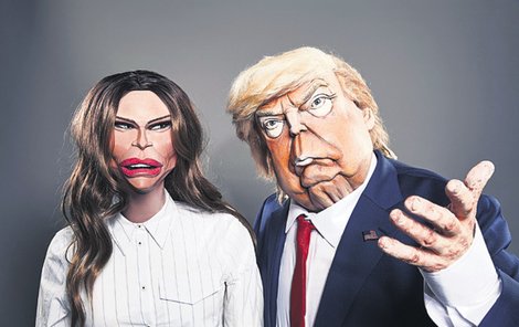 Americký prezident Donald Trump s Melanií.