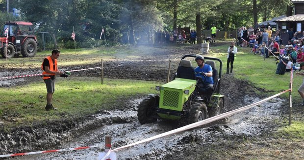 V Guntramovicích na Opavsku se konala oblíbená Traktoriáda.