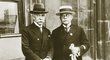 Osudové přátelství, které Čechovi změnilo život. Vlevo Coubertin, vpravo Čech Guth-Jarkovský.