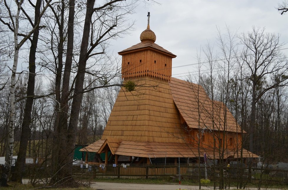 Replika kostel Božího Těla v Třinci-Gutech.