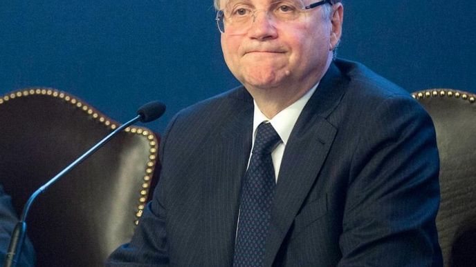 Guvernér italské centrální banky Ignazio Visco