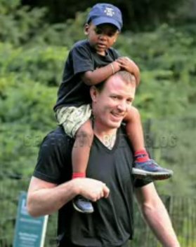 Guy Ritchie a adoptovaný David z Malawi