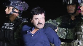 Mexiko zahájilo proces vydání narkobarona Guzmána do USA: Extradice může trvat klidně i rok.