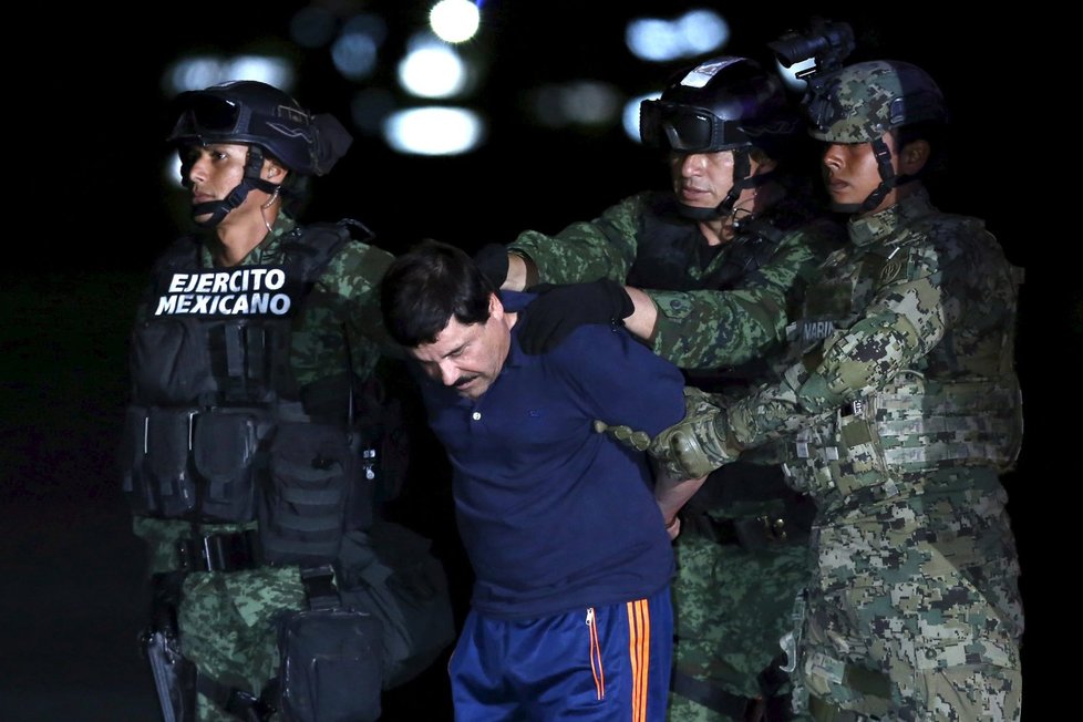 V Mexiku opět zatkli narkobarona Joaquína &#34;Prcka&#34; Guzmána. při zatýkání bylo 5 lidí zastřeleno.