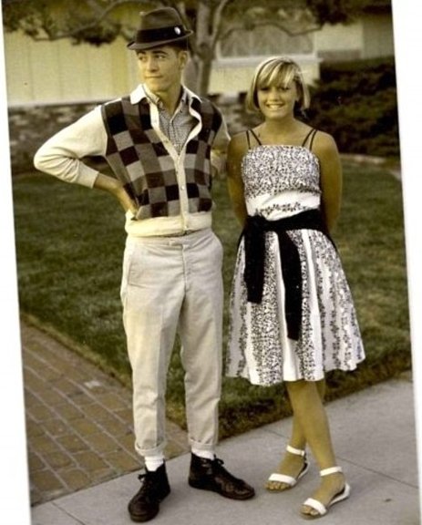 Gwen s bratrem Ericem v roce 1983