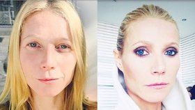 Gwyneth Paltrow před a po