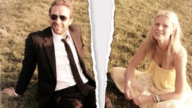 Krachl další idylický pár: Gwyneth Paltrow a zpěvák Coldplay žijí odděleně
