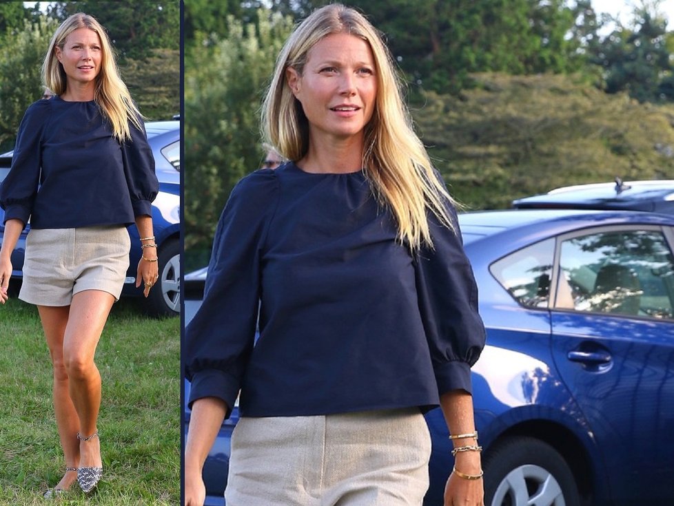 Gwyneth Paltrow nosí ráda jednoduché outfity.