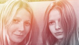 Gwyneth se svou dcerou Apple