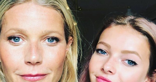 Gwyneth Paltrow a její dcera Apple