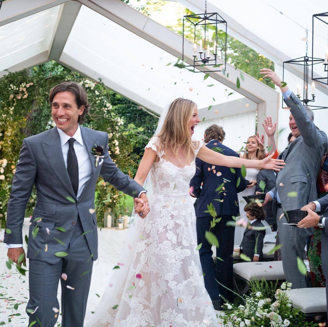 Gwyneth Paltrow se vdala za svého snoubence Brada Falchuka