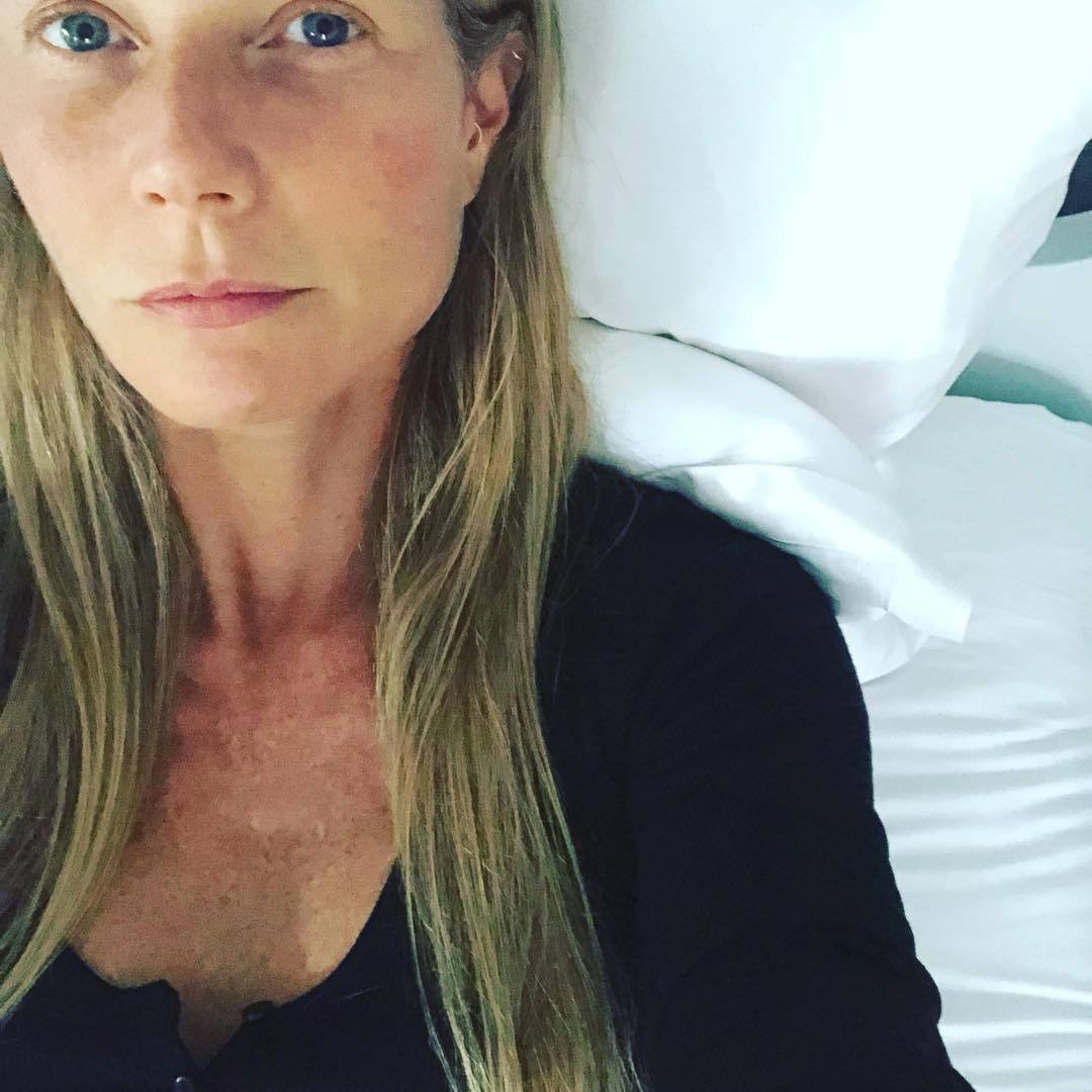 Gwyneth Paltrow se nebojí ukázat tvář bez make-upu