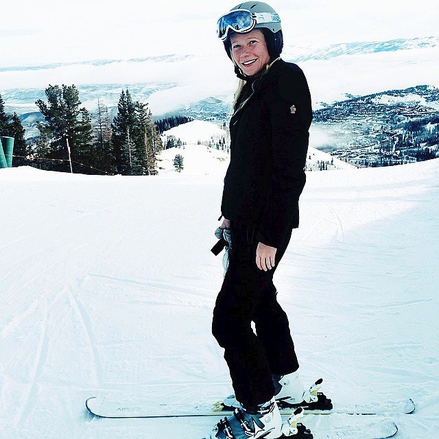 Gwyneth Paltrow miluje lyžování