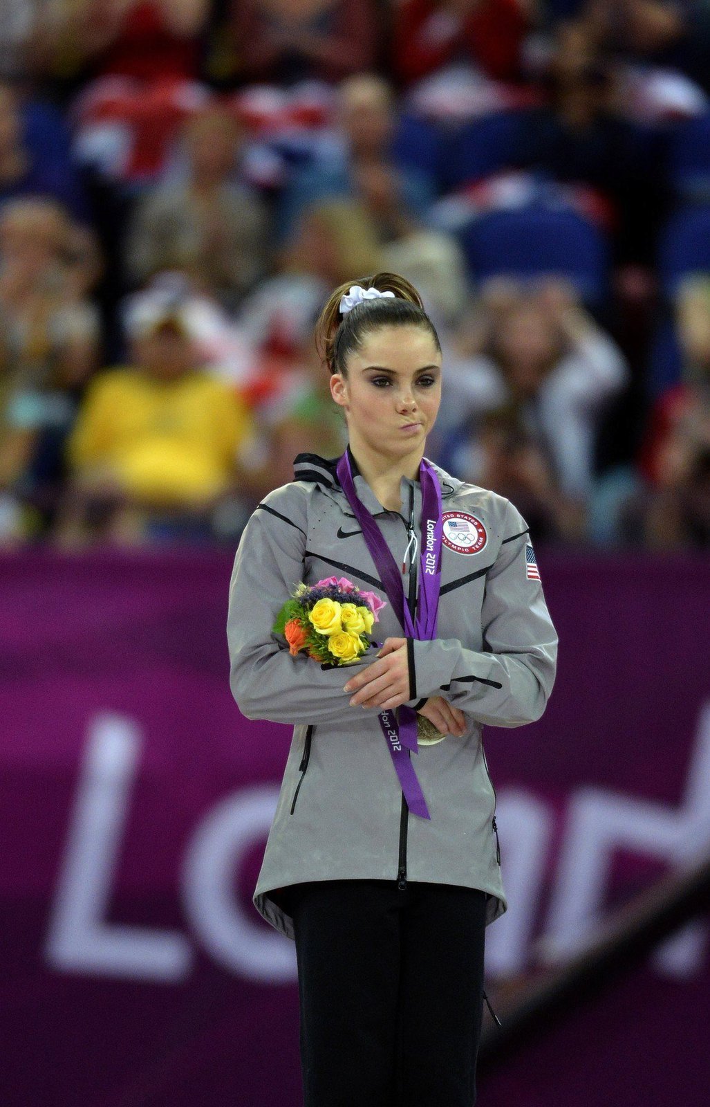 McKaylu to nezajímá. Tak se přezdívá gestu, které předvedla na olympiádě v Londýně.