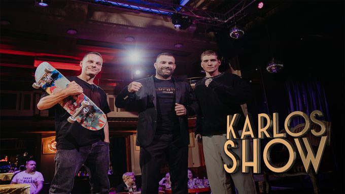 KARLOS SHOW: Rozbitá huba, jízda po světě i olympiáda. Příběhy na skejtu KARLOS SHOW: Rozbitá huba, jízda po světě i olympiáda. Příběhy na skejtu