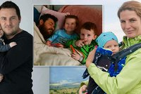 Covid-19 vzal Toníkovi (4) a Štěpánkovi (2) tátu: Psal, jak se na nás těší, o den později zemřel